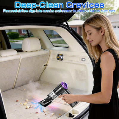 2-in-1 Cordless Air Duster & Portable Car Vacuum Cleaner