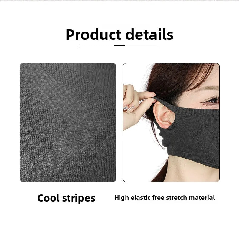Windproof Face & Neck Gaiter with Ear Loops