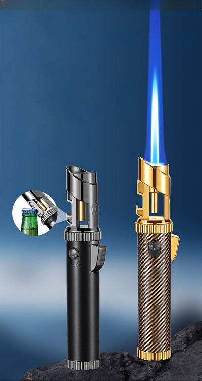 Refillable Windproof Butane Torch Lighter (NO GAS)