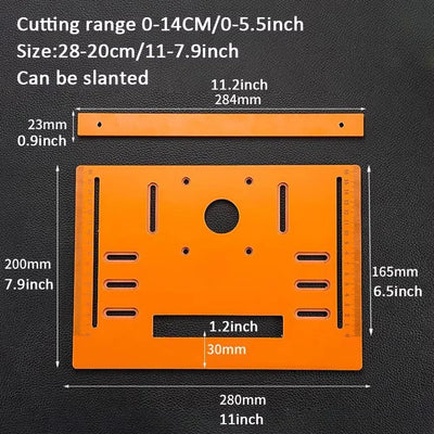 Universal Punch-Free Cutting Machine Base Plate