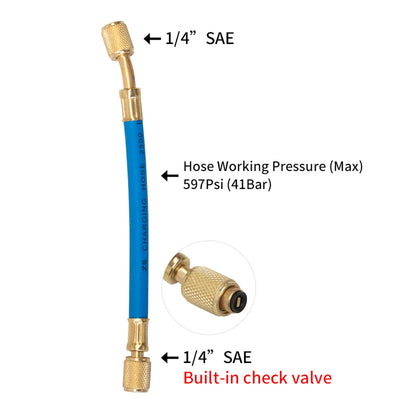 R134A A/C Oil Injector with Quick Coupler