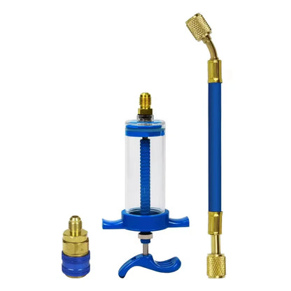 R134A A/C Oil Injector with Quick Coupler
