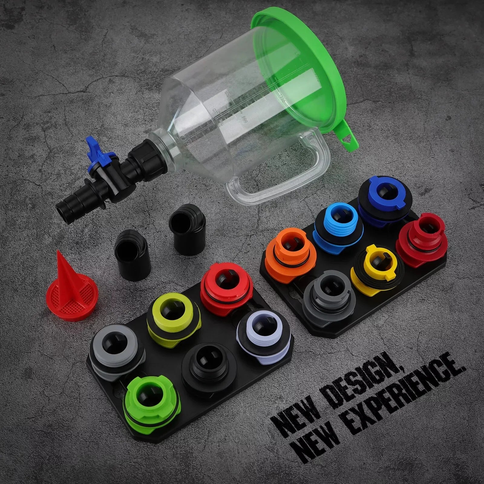 18-Piece Engine Oil Funnel Kit