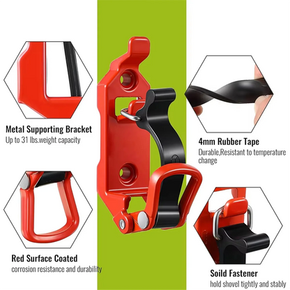Quick Clamp Shovel & Axe Mount Bracket (K)