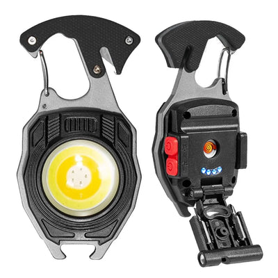 1600-Lumen COB Keychain Work Light & Multi-Tool