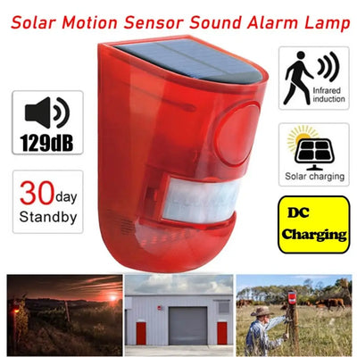 Solar Motion Sensor Alarm