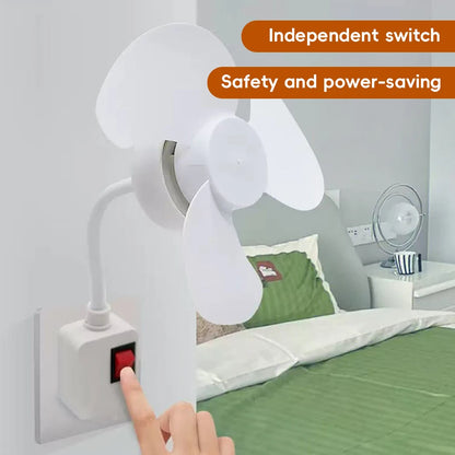 Flexible Gooseneck Desk Fan