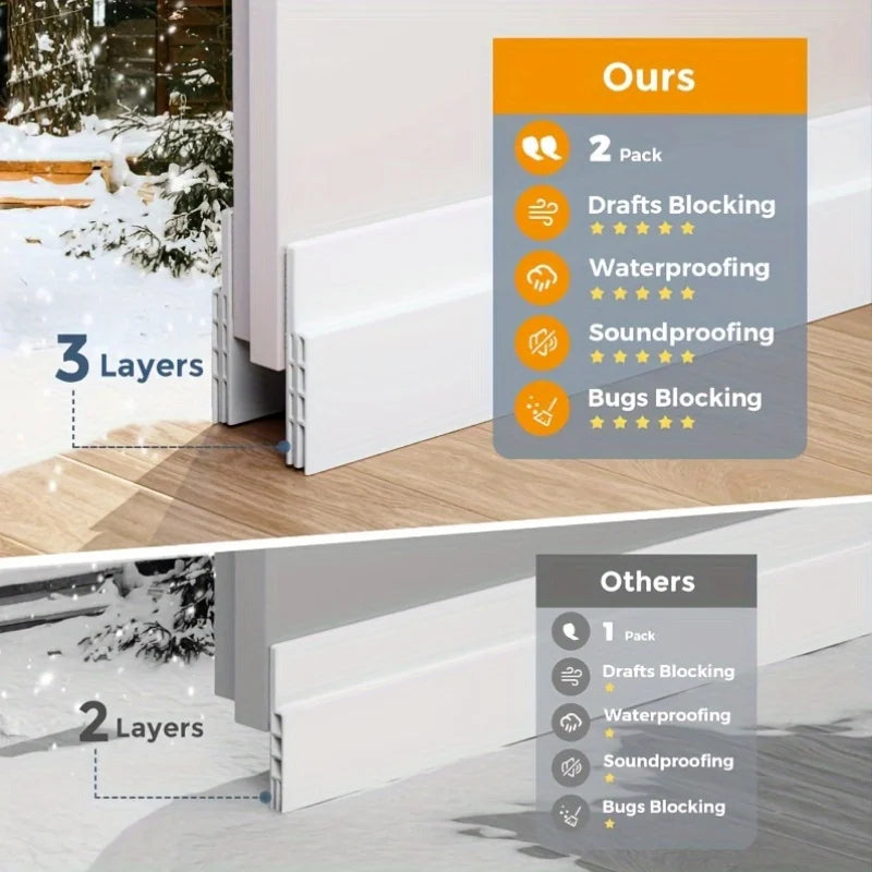 Silicone Door Draft Stopper Seal