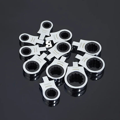 Modular Ratchet Wrench Set with Interchangeable Heads