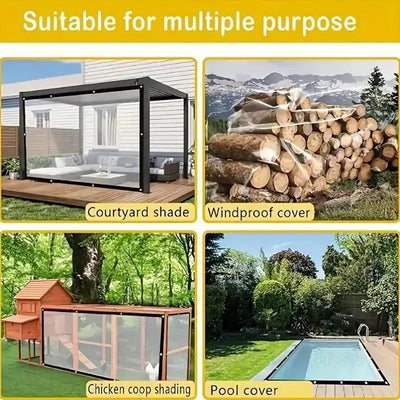 Clear Waterproof PE Tarp (MR)