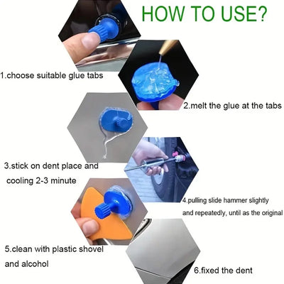 Car Paintless Dent Repair Tool Kit