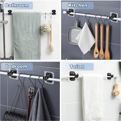 No-Drill Curtain Rod Brackets (T)