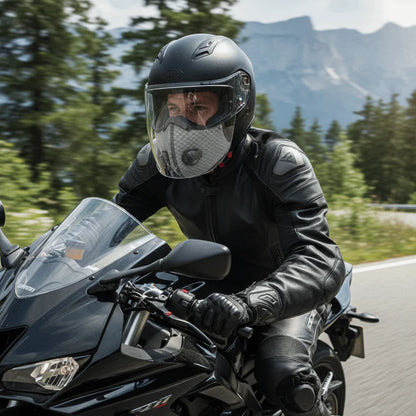 Cycling Face Mask with Goggles