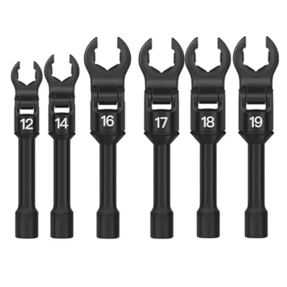 6PCS Universal Tubing Wrench Set