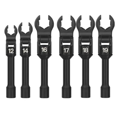 6PCS Universal Tubing Wrench Set