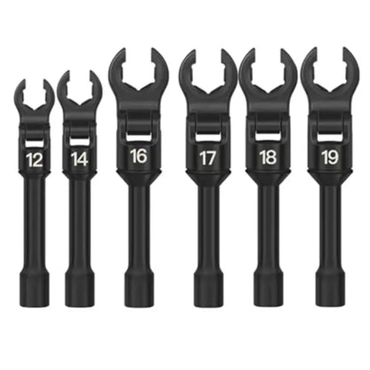 6PCS Universal Tubing Wrench Set