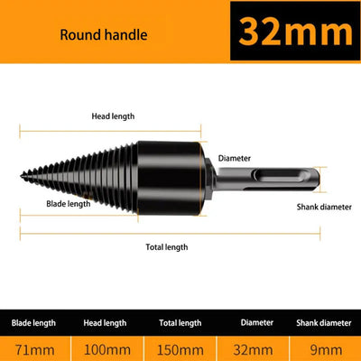 Firewood Log Splitter Drill Bit