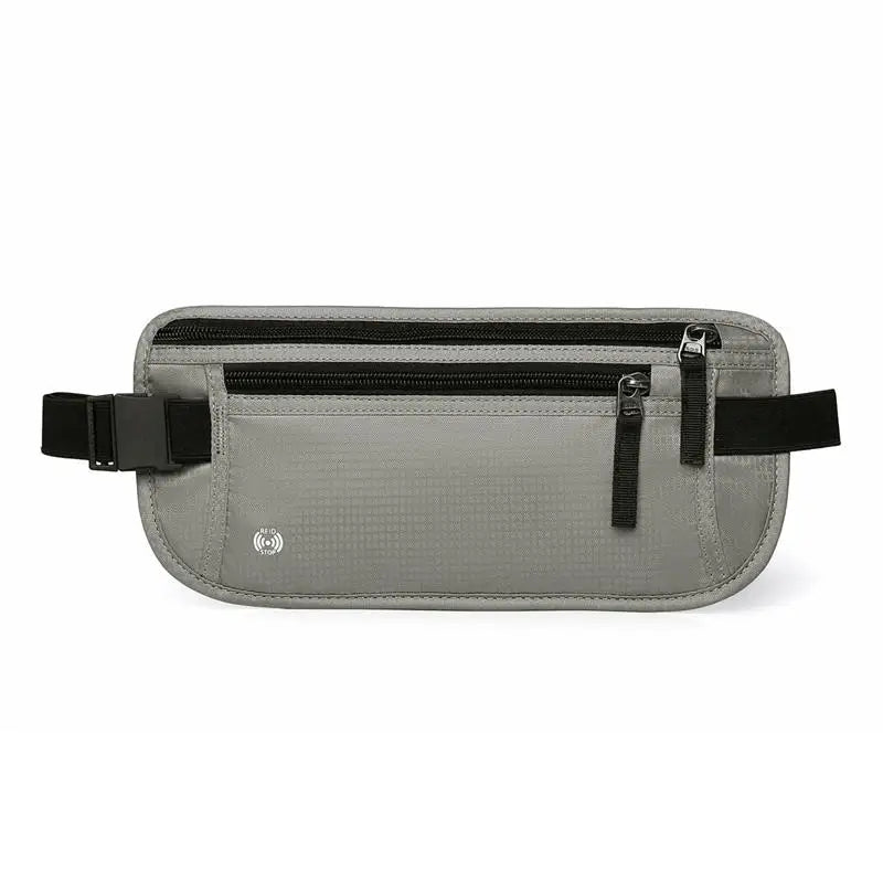 RFID Travel Money Belt Passport Holder
