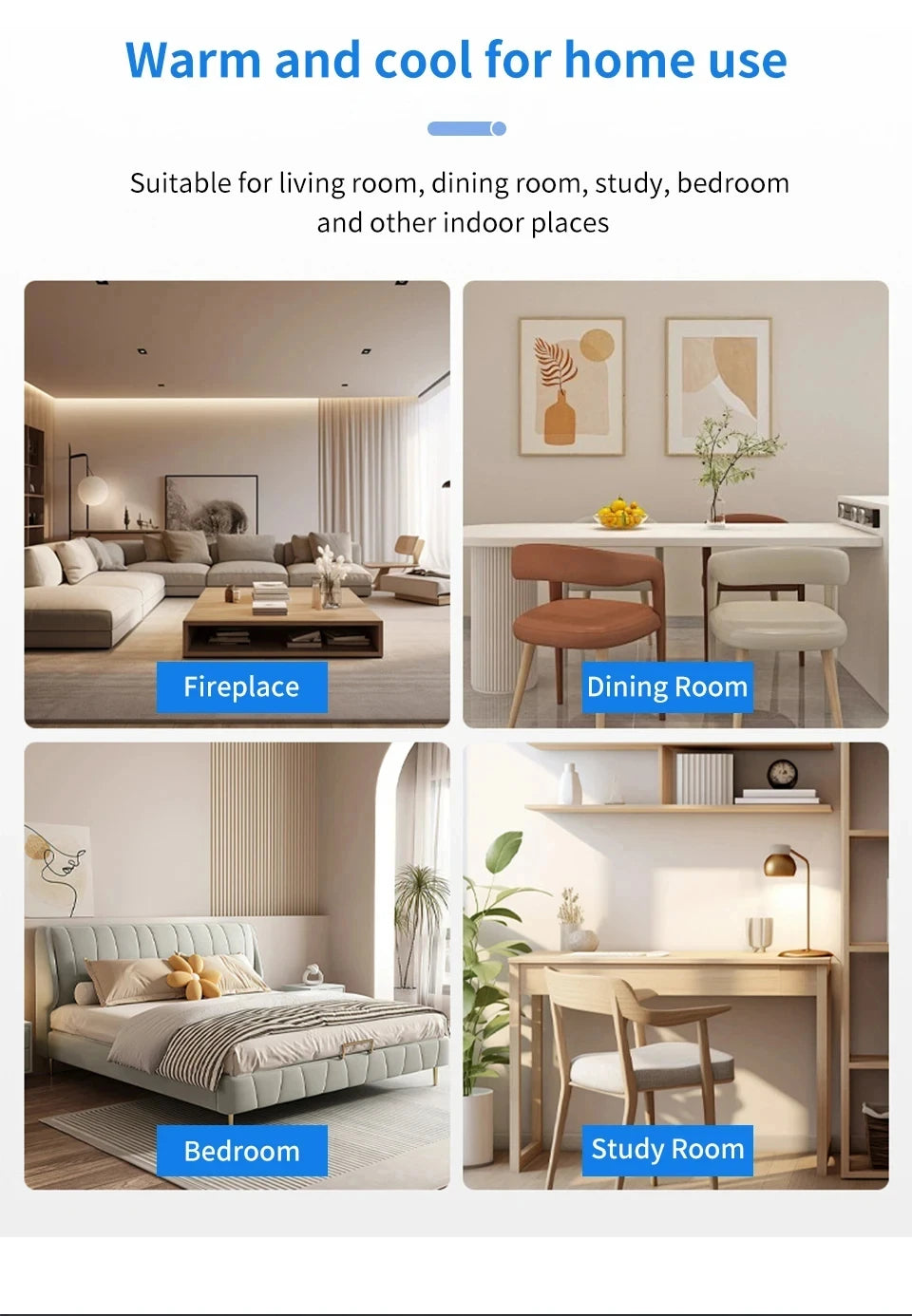 LED Ceiling Fan Light - 19cm