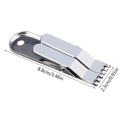 Stainless Steel Worm Bait Fishing Tool