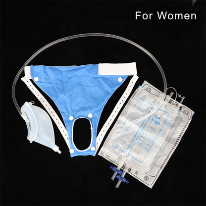 Reusable Silicone Urine Collector with Drainage Bag