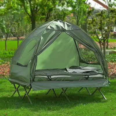 Ultra-Light Hiking Tent & Camping Cot Combo