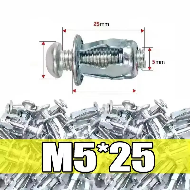 Petal Nut License Plate Fasteners – M4/M5/M6