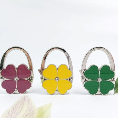 Portable Clover Handbag Hook