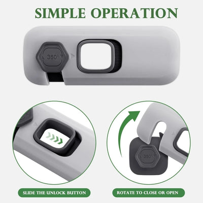 Child Proof Refrigerator & Cabinet Lock
