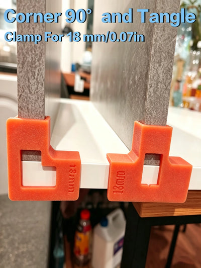 4-Piece 90° Right Angle Woodworking Corner Clamps
