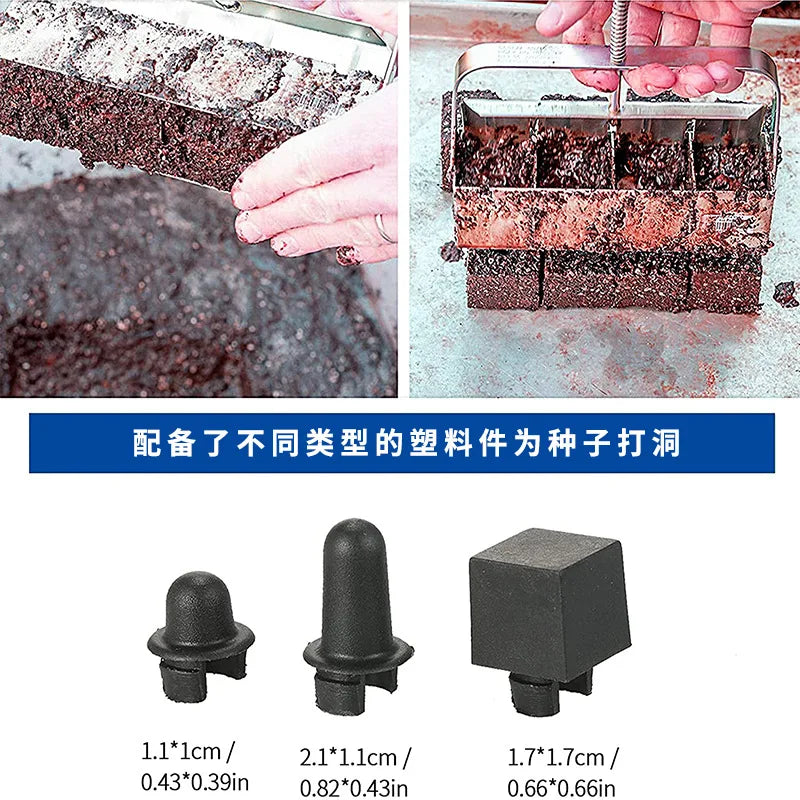 Handheld Soil Block Maker for Seedlings