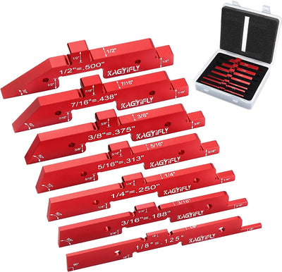 7-Piece Precision Setup Blocks for Router & Table Saw