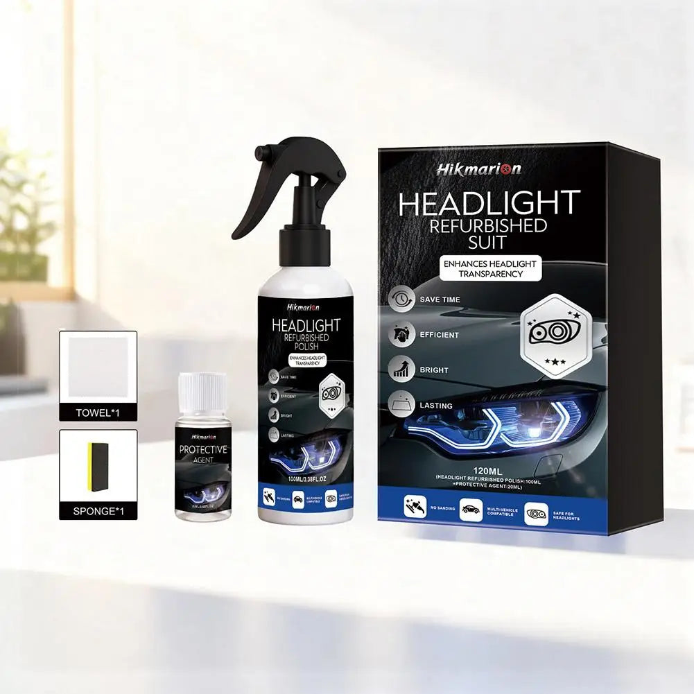 Car Headlights Restoration Kit