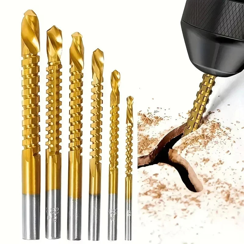 6 Pack Cobalt Drill Bit Set (3–8mm)