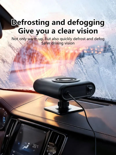 Calefactor y ventilador descongelador portátil para coche ThinkPlus 12V