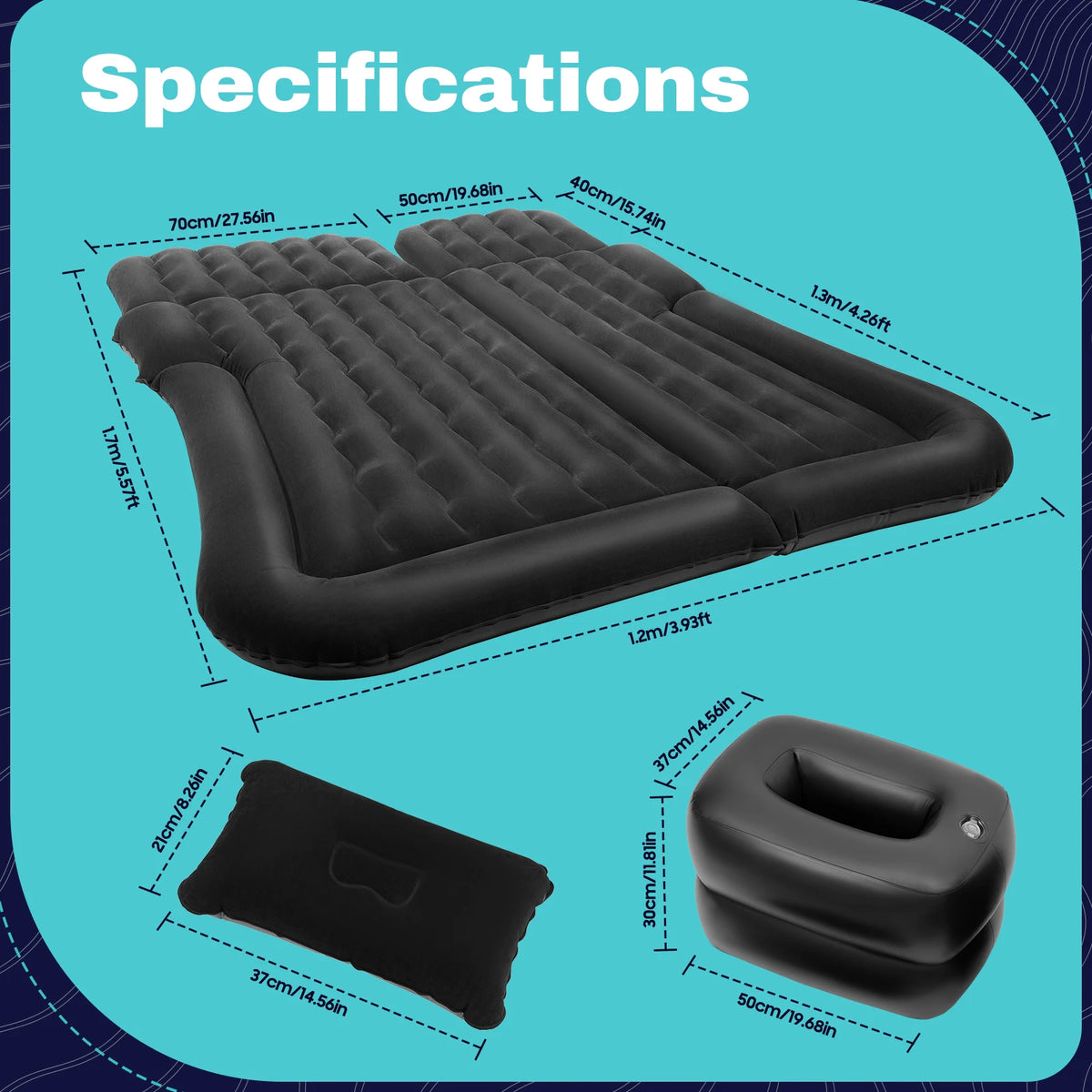 Inflatable Car Air Mattress