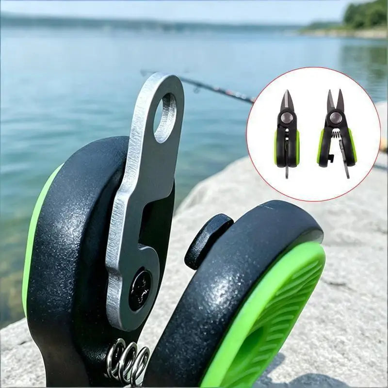 Portable Mini Serrated Fishing Scissors