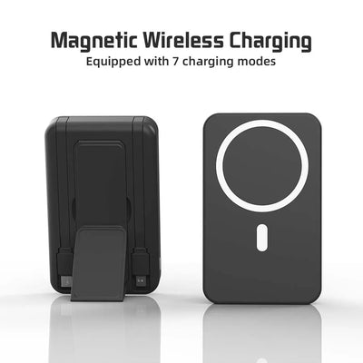 10,000mAh Magnetic Wireless Power Bank & Kickstand