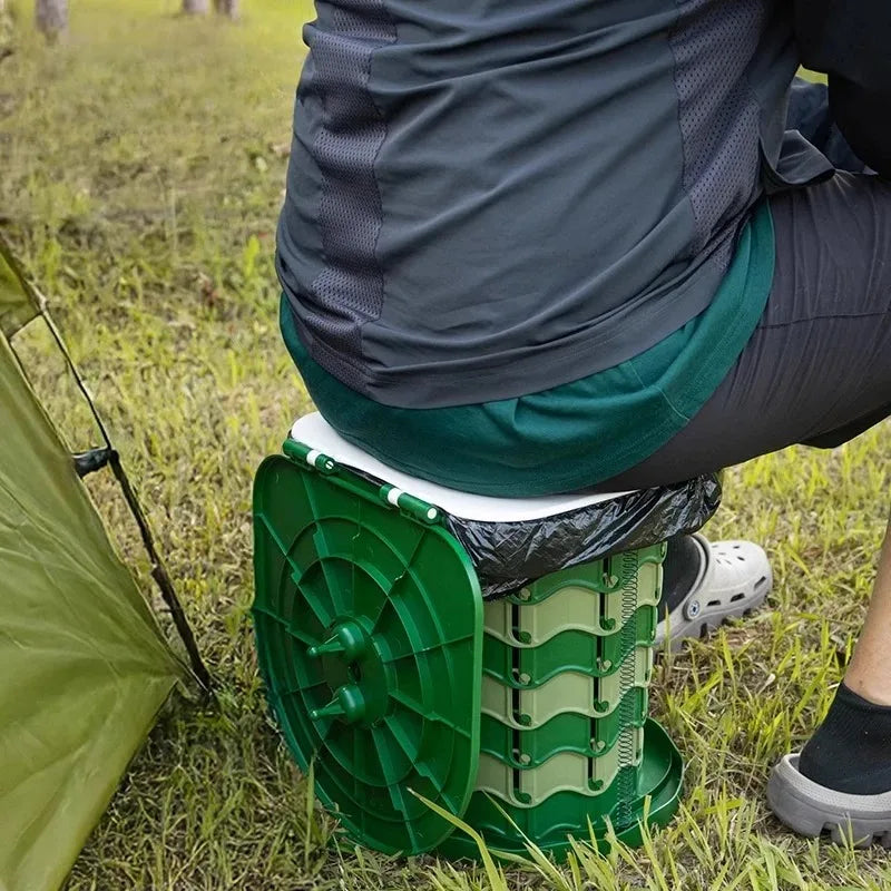 Ultra-Light Foldable Camping Toilet