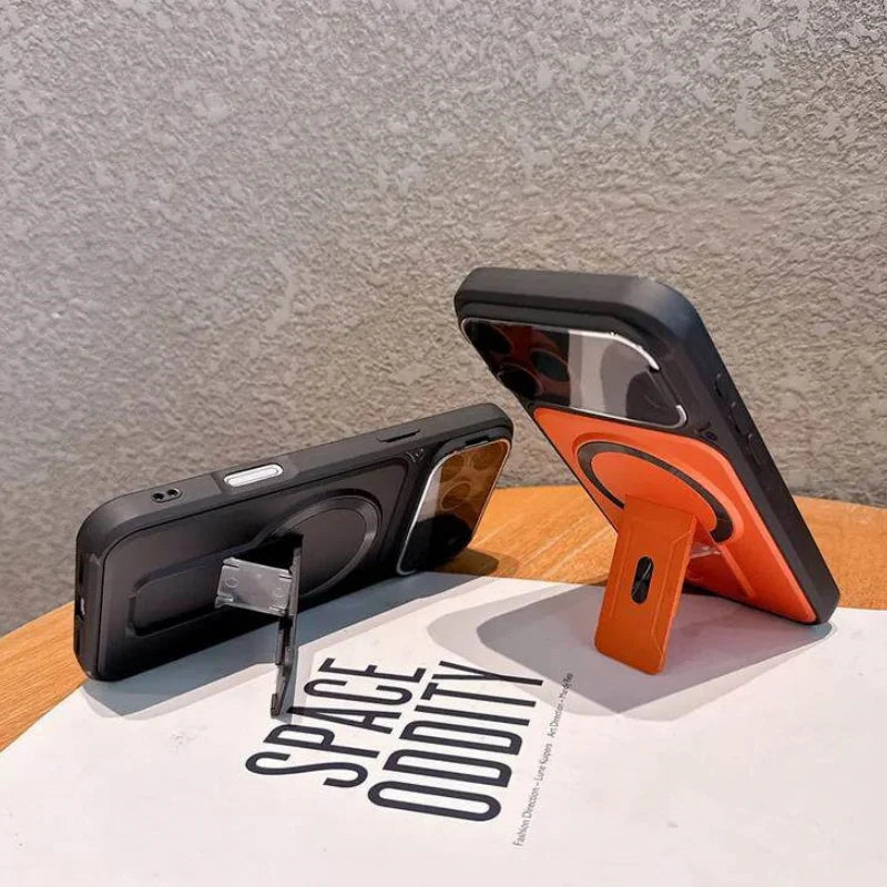 Luxury Magnetic Stand Phone Case for iPhone Series