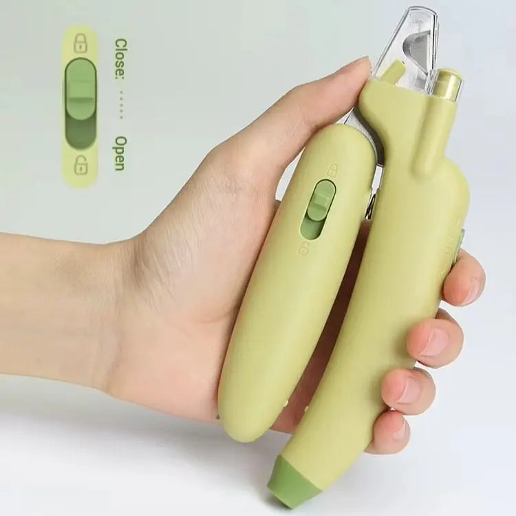 LED Pet Nail Clipper with Safety Guard