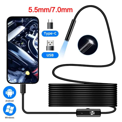 Type-C Endoscope Camera 5.5/7mm