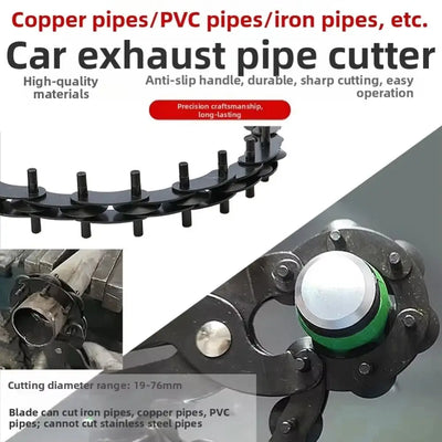 Chain Exhaust Pipe Cutter