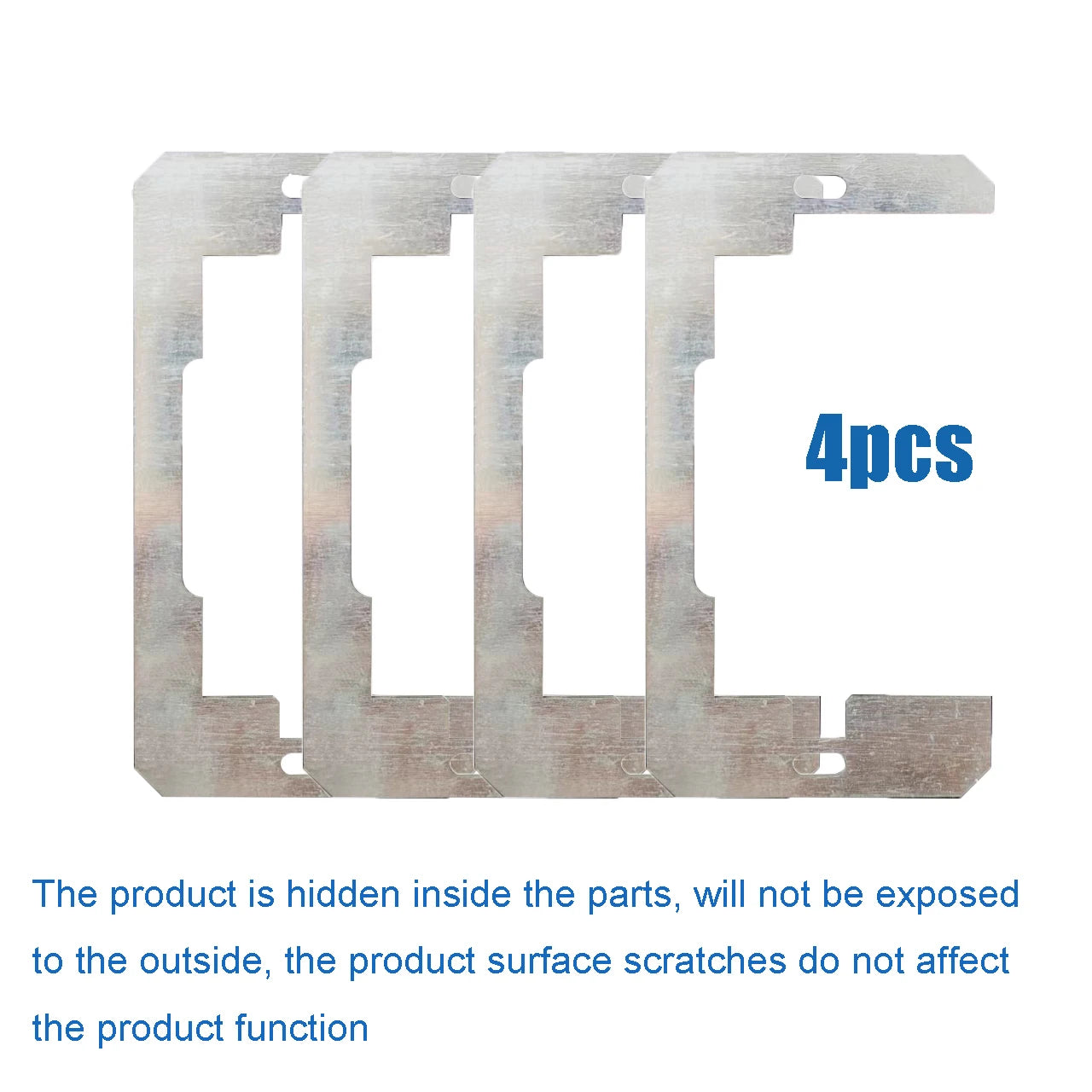 4-Pack Self-Leveling Outlet Box Adjustment Plate Spacers