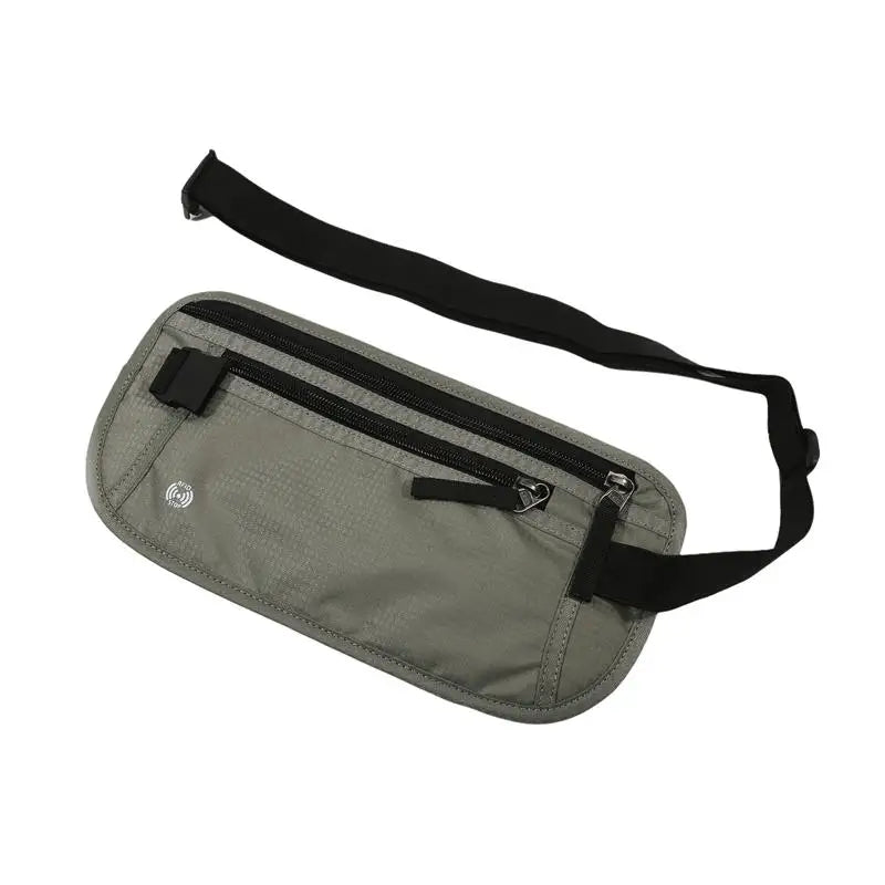 RFID Travel Money Belt Passport Holder