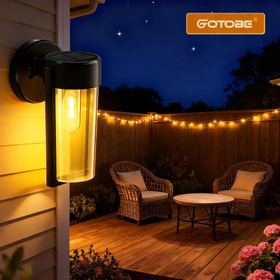 Solar LED Outdoor Wall Light