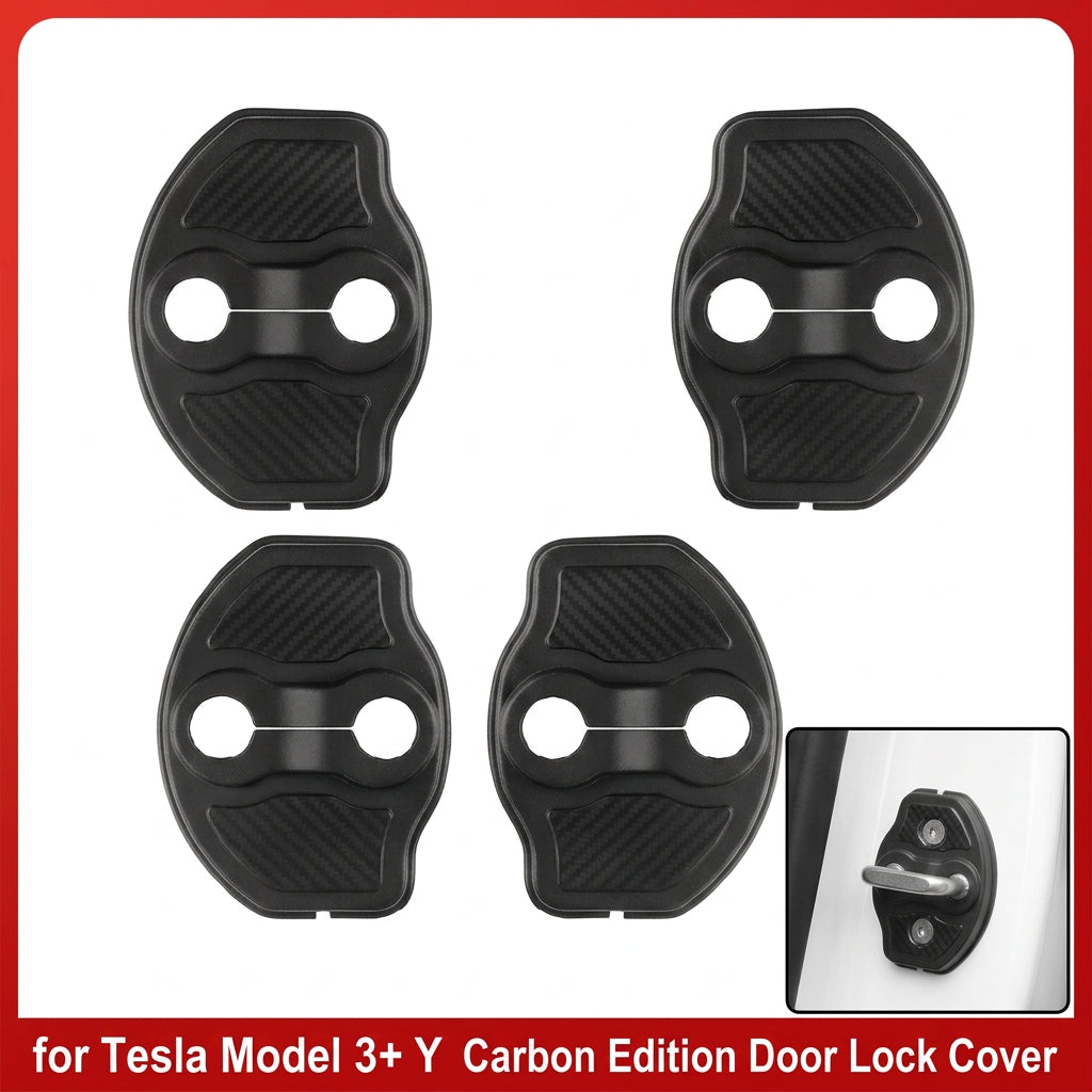 Tesla Model 3 & Y Door Lock Protectors (4-Pack)