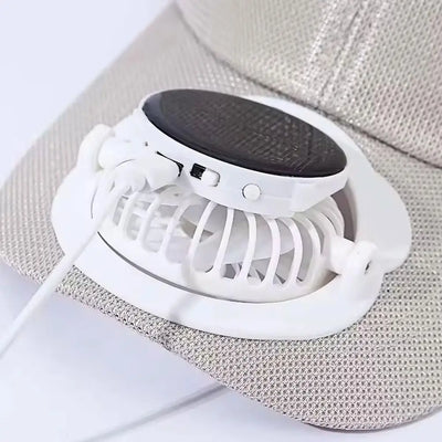 Solar Cooling Fan Hat