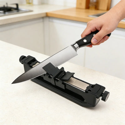 Knife Sharpener with Angles Guides