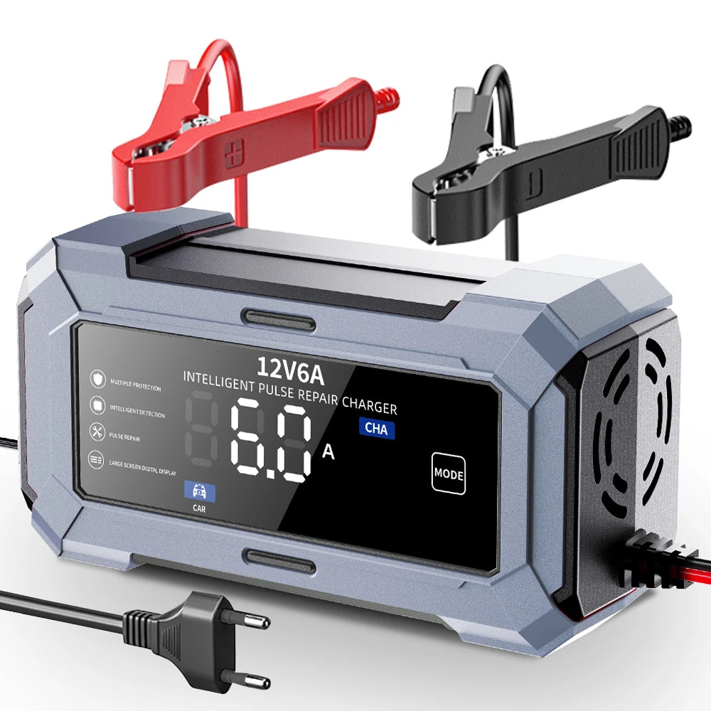 6A 12V Smart Battery Charger